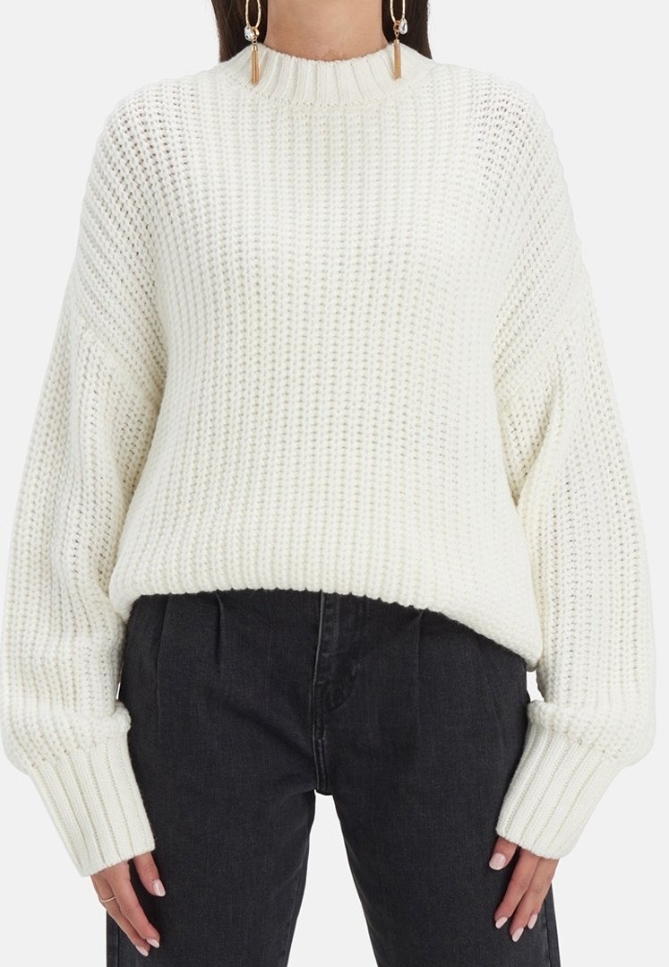 Shoeby Strickpullover - white