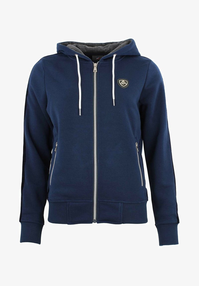 Peak Mountain Felpa con zip - dark blue