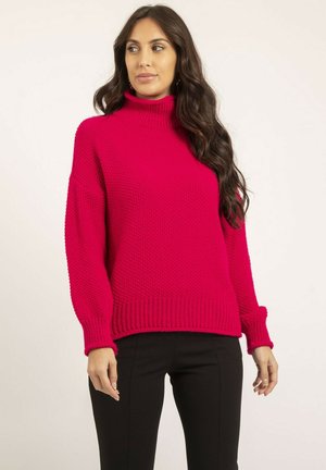 Dona x Lisa COL MONTANT KIANTY - Pullover - rose fushia