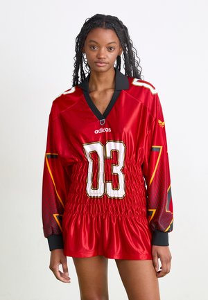 Džersejové šaty - better scarlet