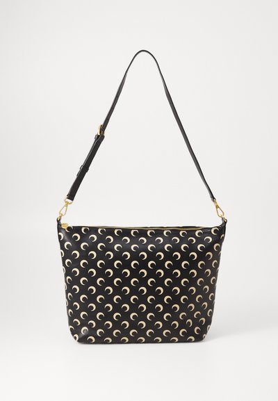 MARINE SERRE MOONOGRAM EMBOSSED UNISEX - Shoppingväska - inverse tan