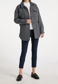 DreiMaster Cappotto corto - mottled grey