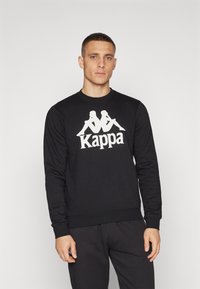 Kappa CREW NECK BIG LOGO - Sweatshirt - caviar