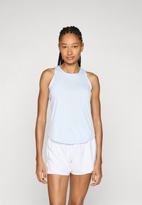 Nike Performance - TEMPO TANK - Topper - blue tint/reflective silver-coloured Miniatyrbilde 1
