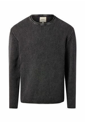 RYAN - Strickpullover - schwarz grau