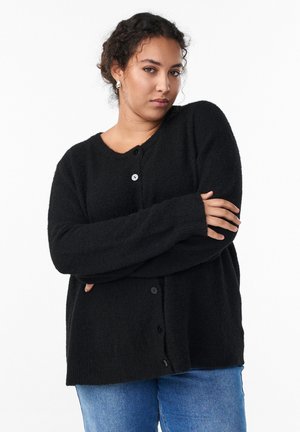 Strickjacke - black