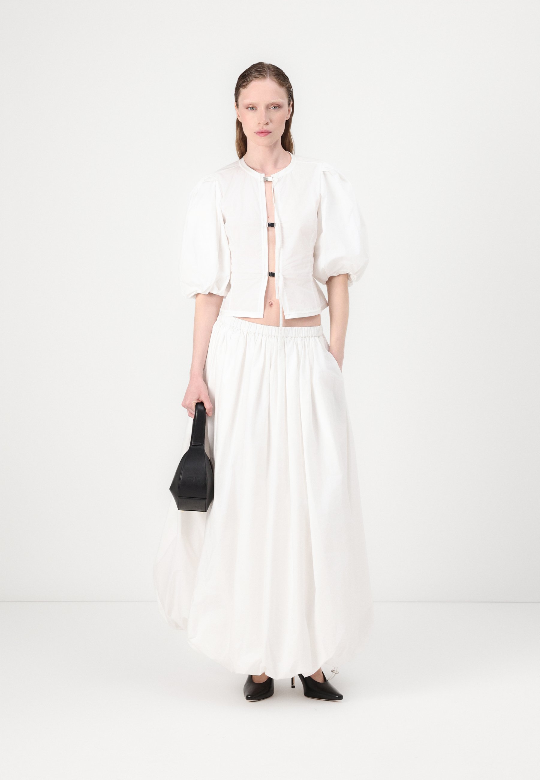 ☆要在庫確認☆ Pinko JOHNNY LONG BALLOON SKIRT Long balloon skirt PINKO → Shop Online