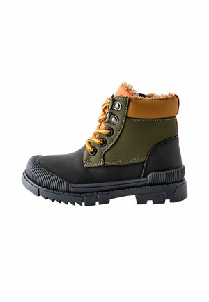 BUMP TOE DETAIL WITH INSIDE ZIP - REGULAR FIT - Snowboot/Winterstiefel - green