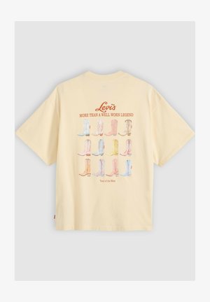 Levi's®, LSE_GRPH SHORT STACK TEE LSE_STARDUST FR - Camiseta estampada - rutabaga - white -