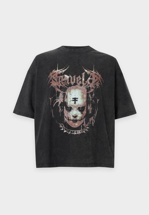 FAVELA, - T-shirt z nadrukiem