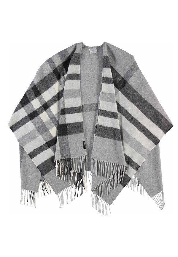 PLAID PONCHO - Schal