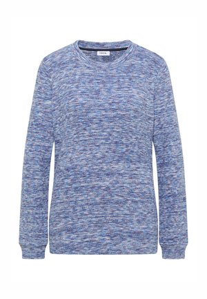 SOFTES MELANGE - Pullover - blau