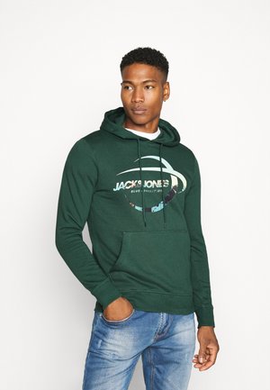 JORSCALING HOOD - Felpa con cappuccio - green