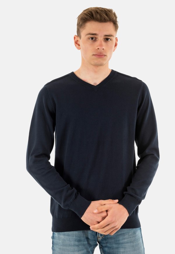 Strickpullover - bleu