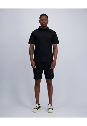 Black Bananas MERCERISED POLO TWINSET - Tracksuit bottoms - black