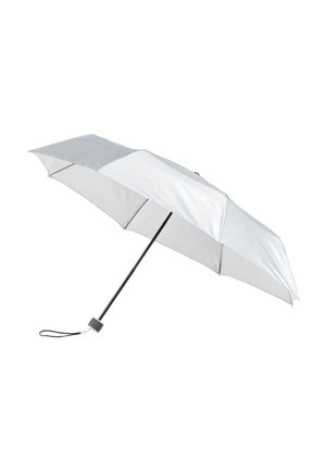REFLEKTIERENDER - MANUELLE ÖFFNUNG - WINDDICHT - Umbrella - silver