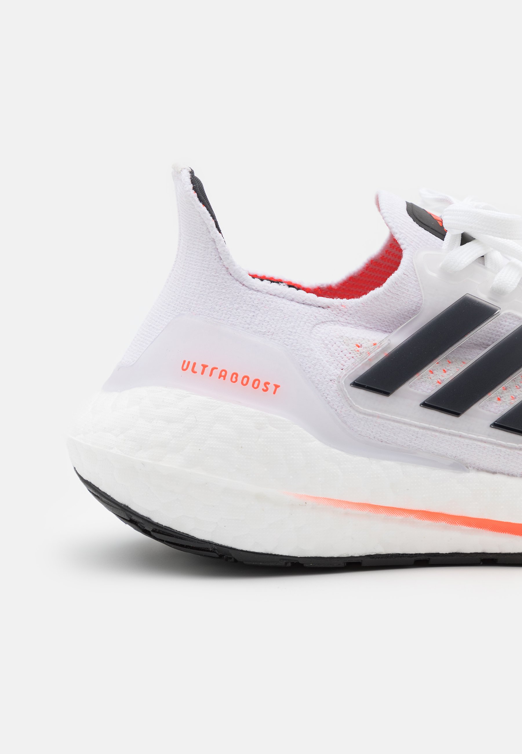 adidas Performance ULTRABOOST 21 UNISEX - Hardloopschoenen neutraal -  footwear white/core black/solar red/wit - Zalando.nl