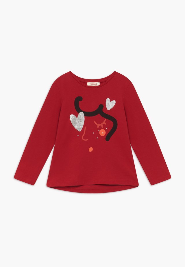 TEE - Longsleeve - rouge