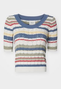 Pepe Jeans Triko s potiskem - blue