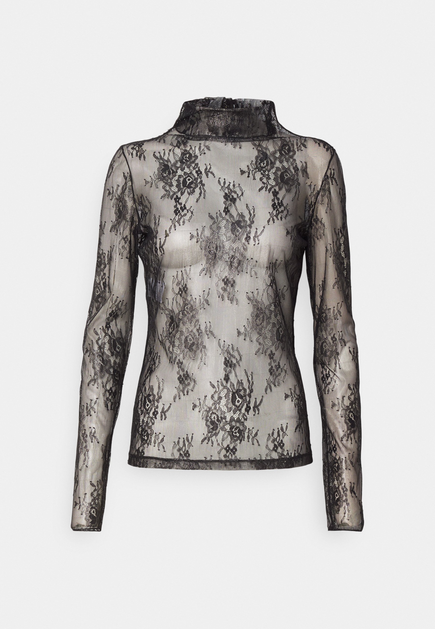売れ筋商品|||ピンコ Tシャツ レディース トップス TRAMINER  - Long sleeved top - nero/canna fucile c438d14380634aa096284d5604a4c9