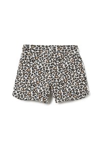OVS REGULAR FIT WITH PRINT - Short - black white beige
