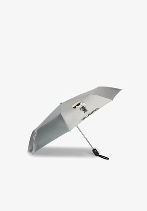 KARL LAGERFELD, IKON KARL MET UMBRELLA - Ομπρέλα - silver-coloured