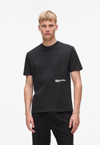 Karl Lagerfeld Jeans KARL QUOTE - Camiseta estampada - black