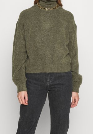 Neule - mottled light grey