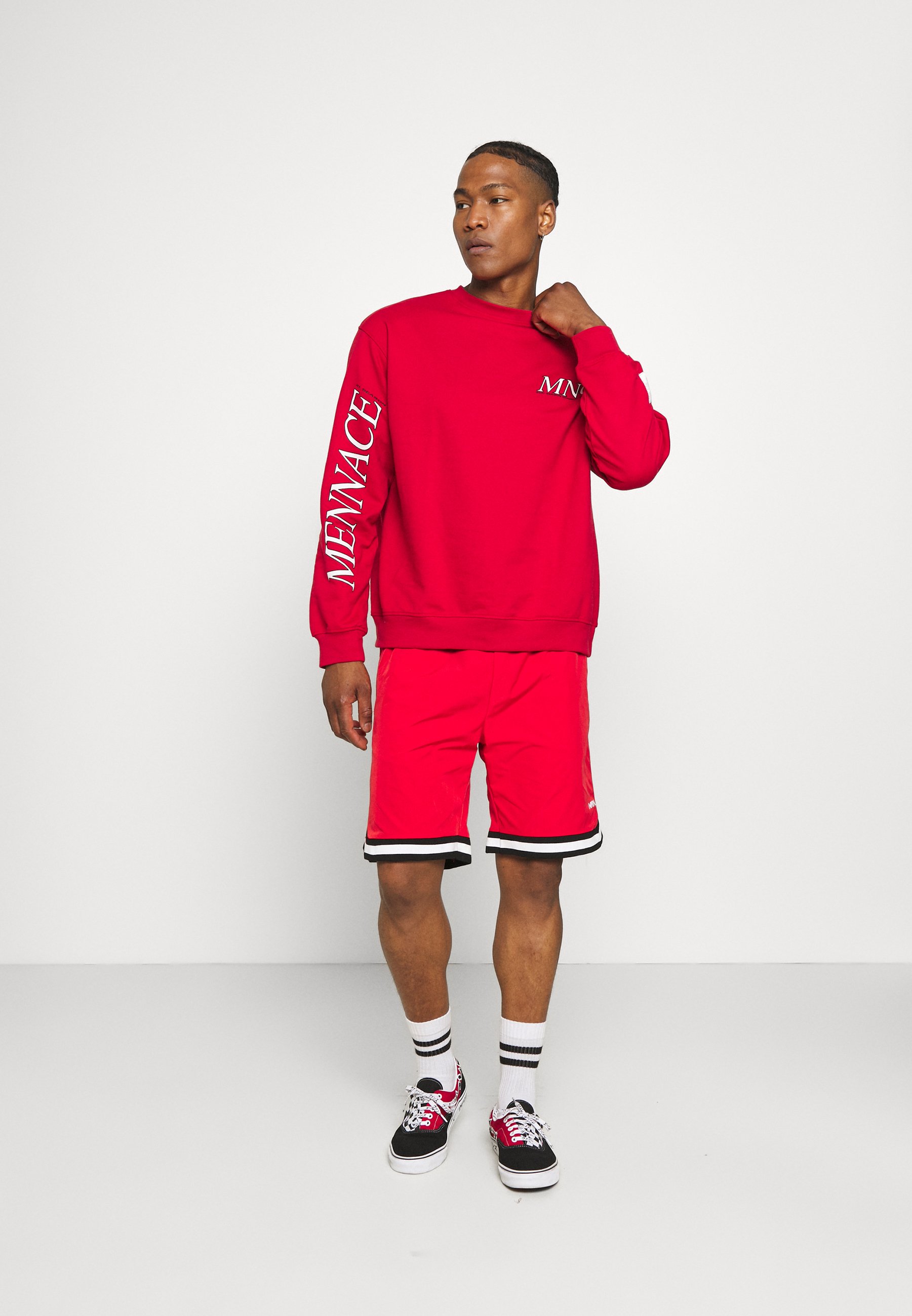 Mennace TAPED BASKETBALL - Shorts - red/rosso - Zalando.it