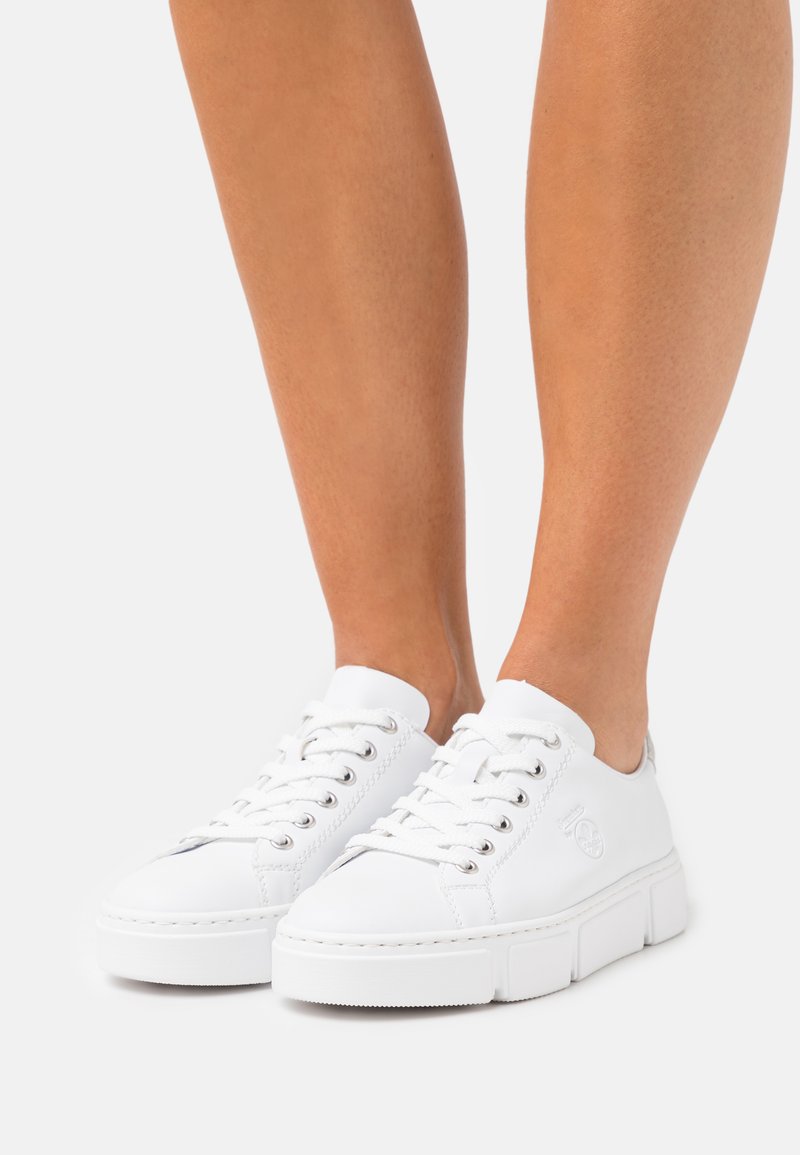 rieker silver trainers