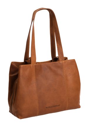 WAX PULL UP GAIL - Borsa a mano - cognac