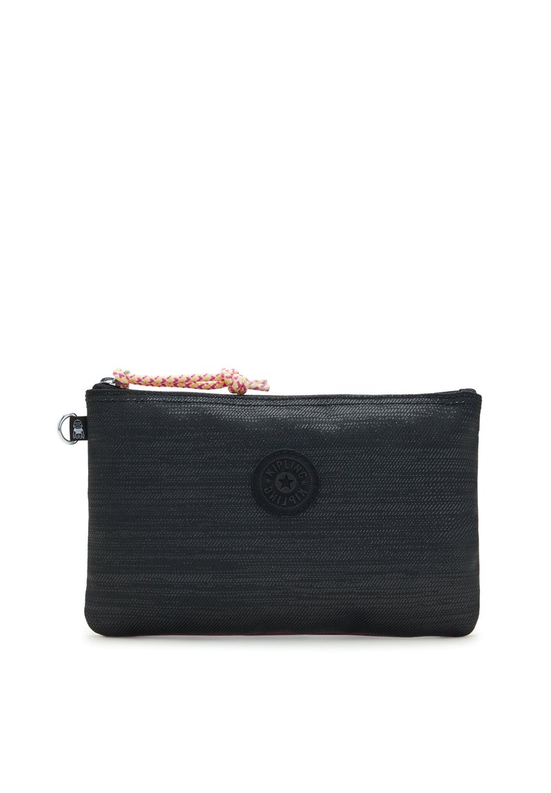 Kipling CASUAL POUCH Wallet shiny black fushia/mottled black Zalando