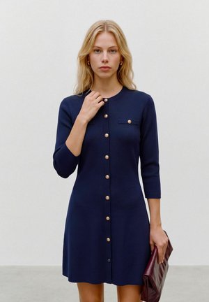 Vero Moda, DRESS AWPICCO SHORT DRESS - Robe pull - navy blazer