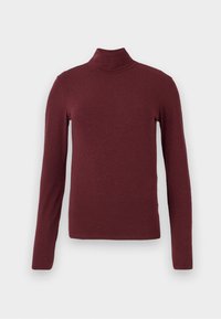 ONLSIA ROLL NECK BOX - Camisola de manga comprida - cabernet
