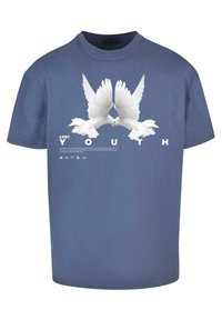 DOVE - Camiseta estampada - vintageblue