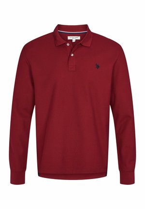 U.S. Polo Assn. BRETT LONG SLEEVE  - Poloshirt - tibetan red