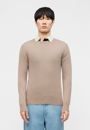 Pulover - desert taupe