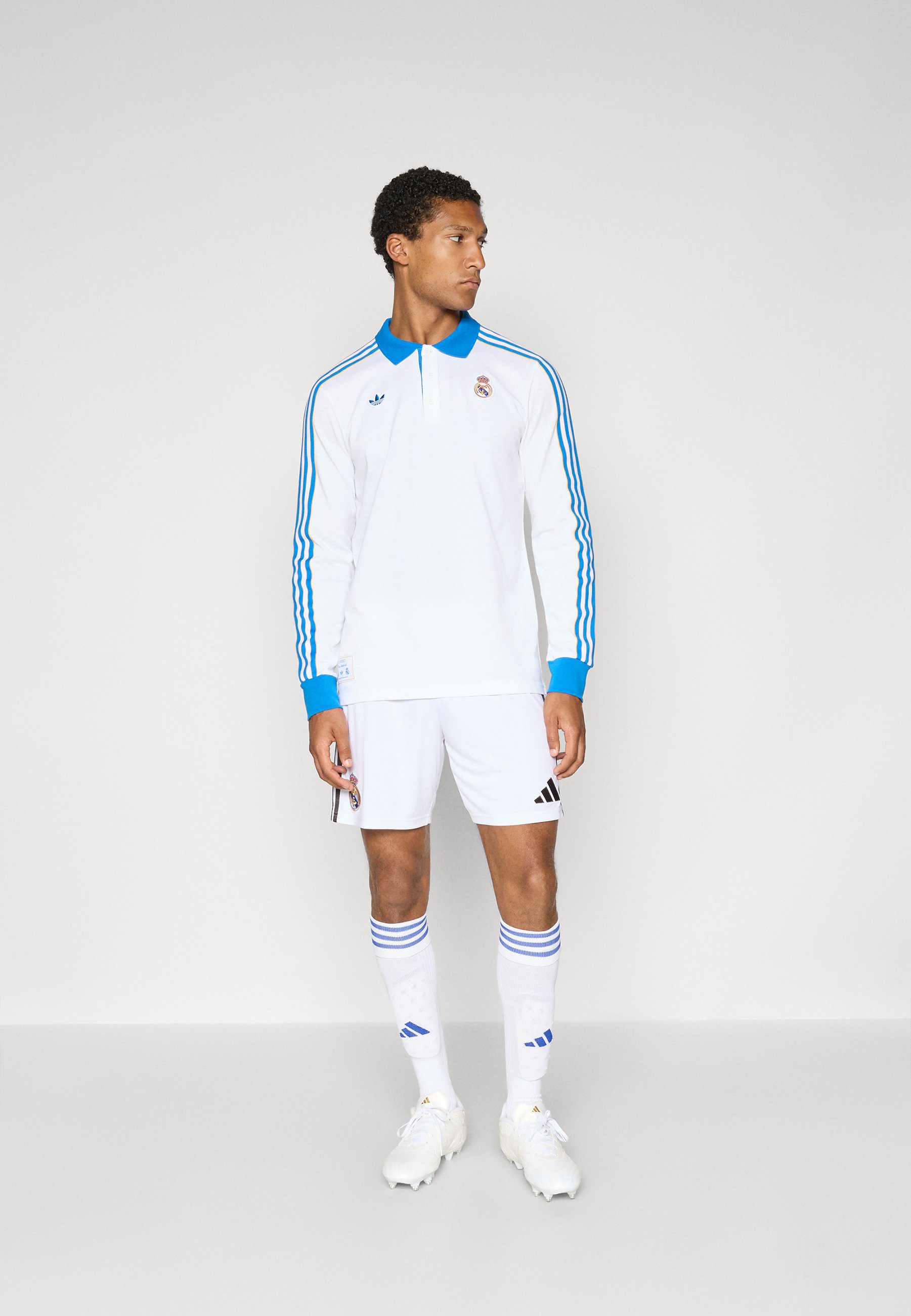 adidas Originals REAL MADRID ICON LONG SLEEVE POLO - Roupa de