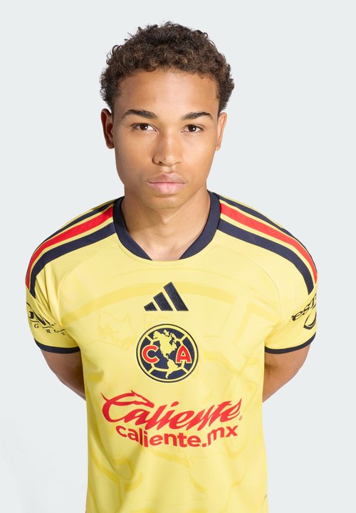 adidas CLUB AMERICA 26/27 HOME JERSEY - Club wear - impact yellow/legend ink — photo 3