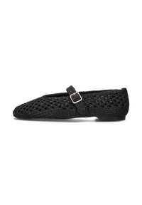 Inuovo - Ankle strap ballet pumps - black Thumbnail Image 1