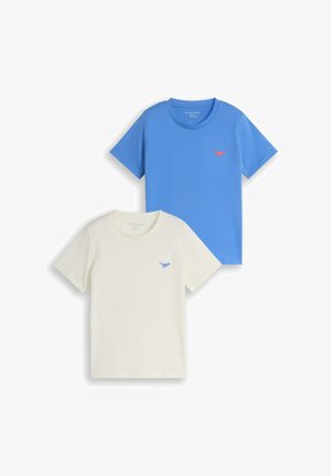TOM TAILOR, TOM TAILOR 2ER-PACK - T-Shirt print - soft mid blue