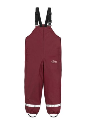 Regenhose - bordeaux