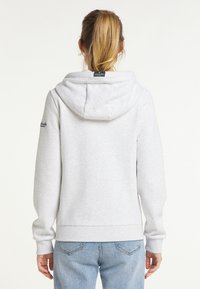Schmuddelwedda Felpa con zip - white
