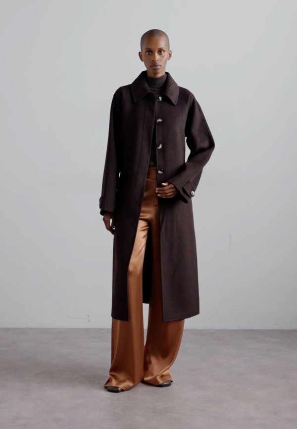 JULIETTE COAT IN BRUSHED - Classic coat - hickory3