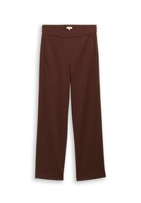 MIA STRAIGHT  - Pantaloni - dark pecan brown