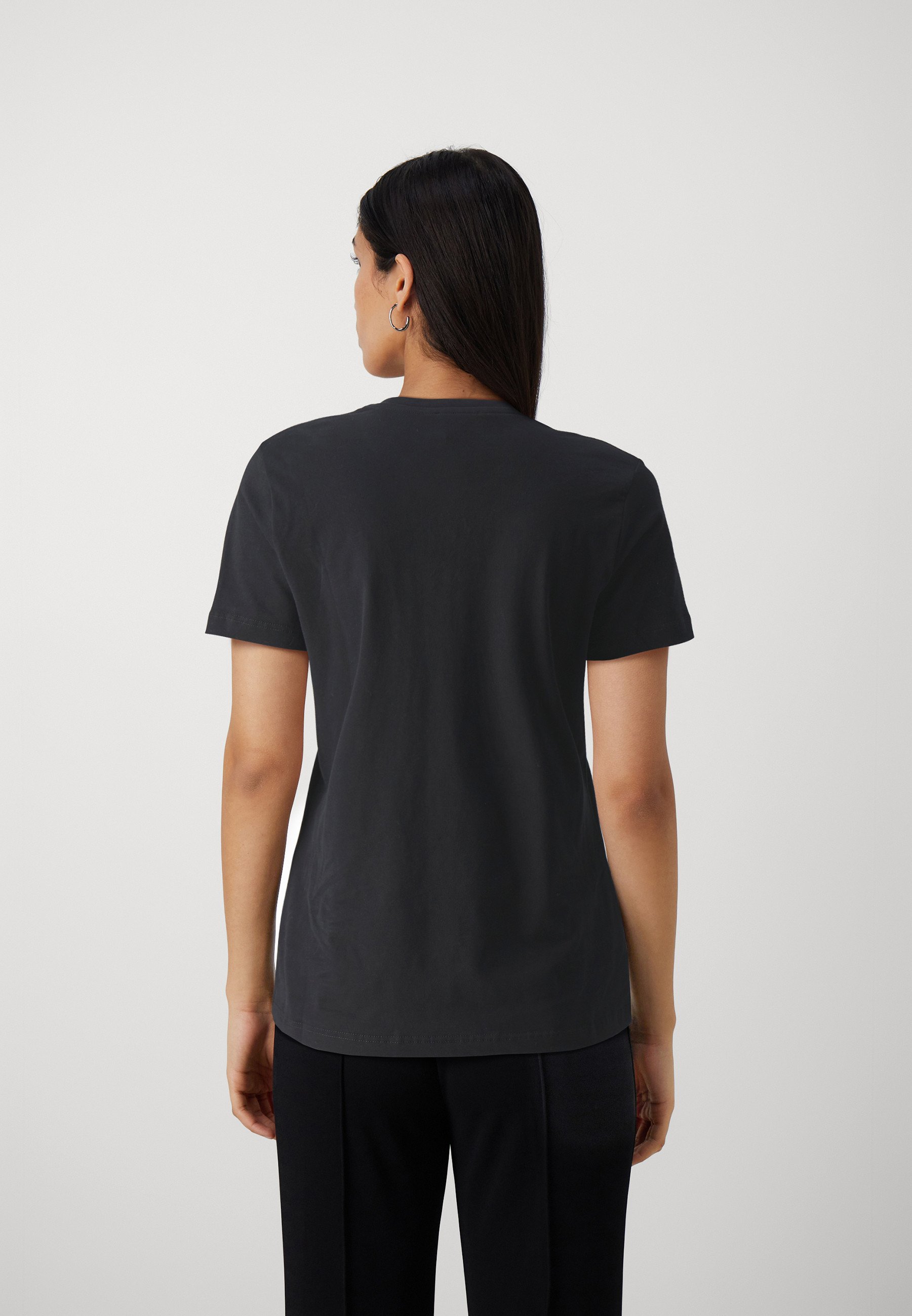 Elisabetta Franchi WOMENS - T-shirt con stampa - nero