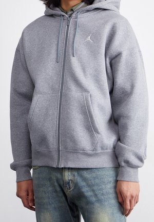 Sweater met rits - grey