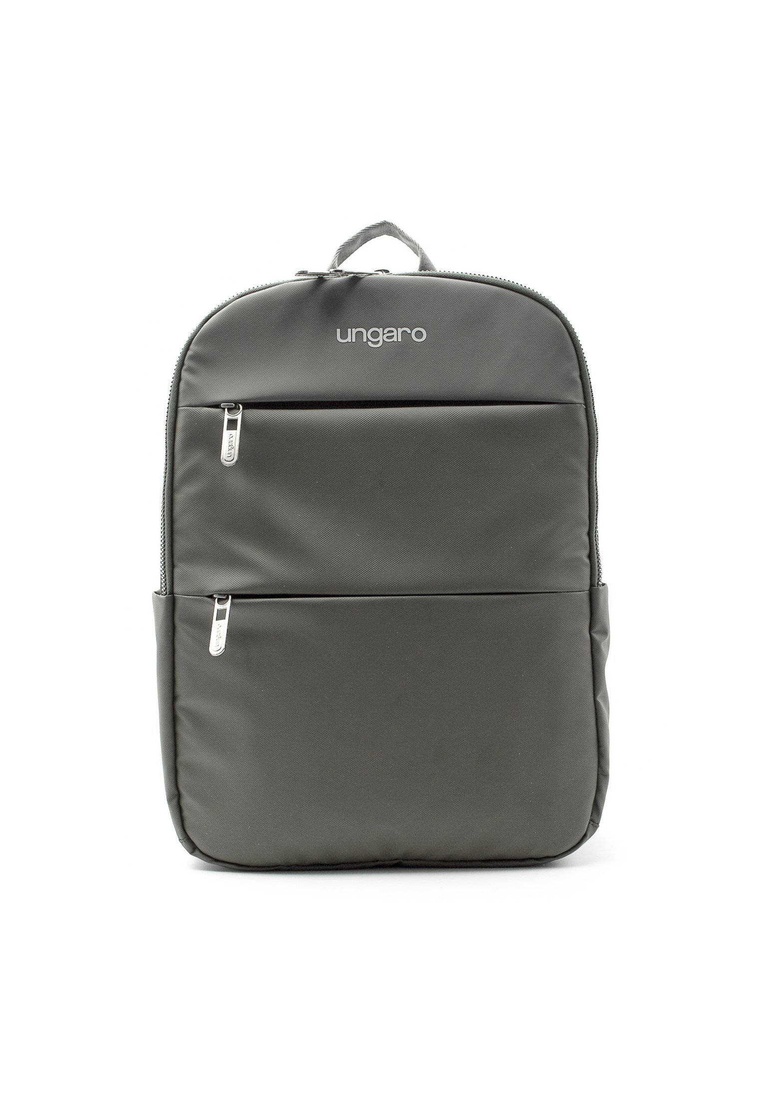 Zaino Ungaro in tessuto ed ecopelle, colore blu, tasche esterne ed interne
