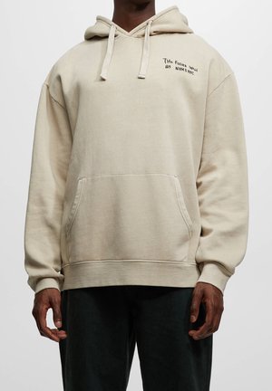 Kapuzenpullover - beige