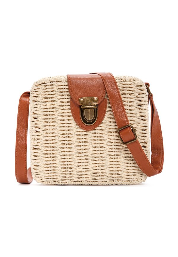 Umhängetasche - creme